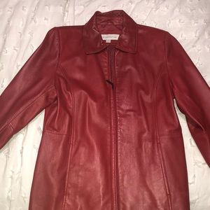 Leather jacket